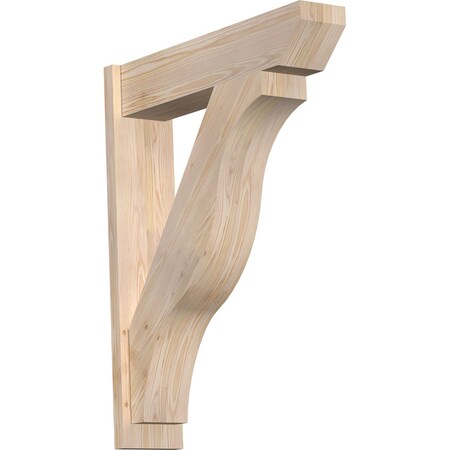 Ekena Millwork Funston Slat Smooth Outlooker, Douglas Fir, 7 1/2"W x 32"D x 40"H OUT08X32X40FST06SDF